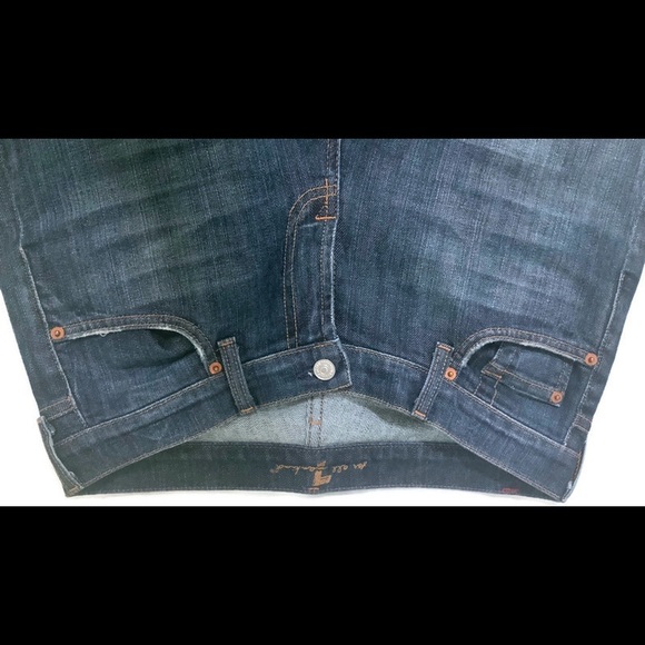 7 For All Mankind Jeans Bootcut Pre-Owned - Picture 5 of 6